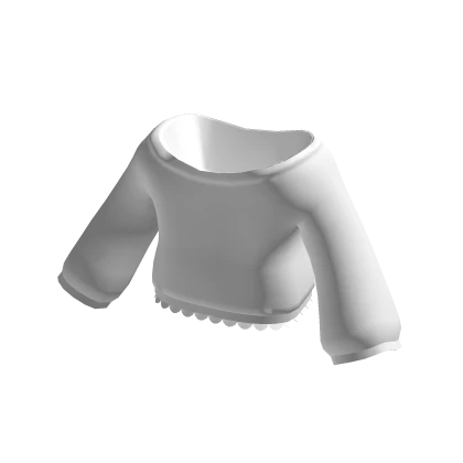 3.0 White Cute Sweater 