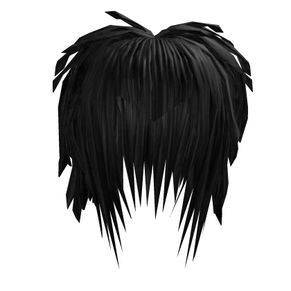 V Bangs Cybergoth Hair (Black)