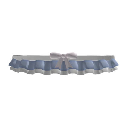  ♡ : cute baby blue frilly sailor shoulder ruffles