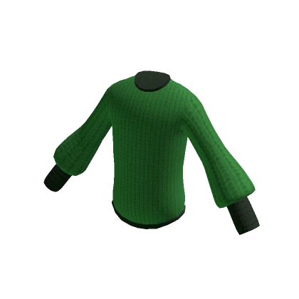 Green Lantern Sleeve Sweater