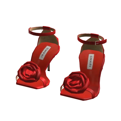 Velvet Rose Heels *Love Red ♡