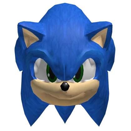 🌀 Movie Sonic the Hedgehog Iconic Blue Head