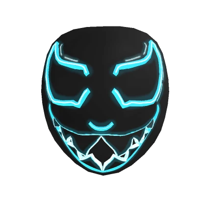 Neon Monster Mask Blue