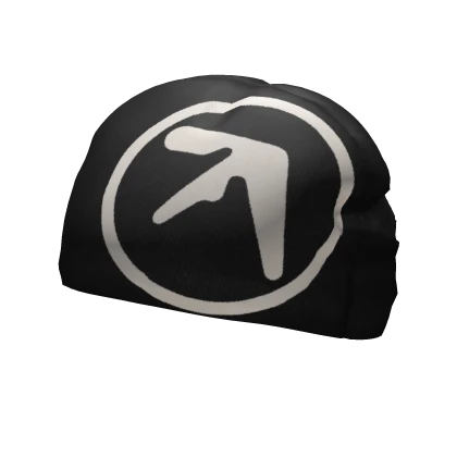🦇Black Y2K Aphex Twin Beanie🦇
