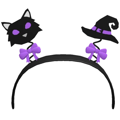 Halloween purple witch boppers 