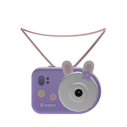 Cute Bunny Instant Camera