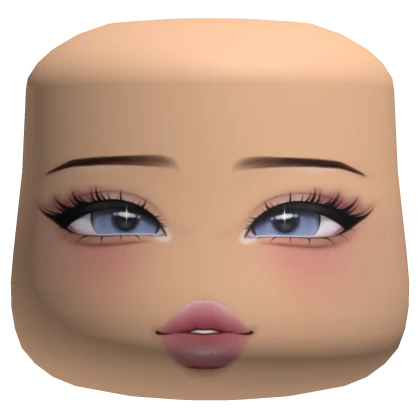Berry Cute, Blushy Popular Makeup Head Face