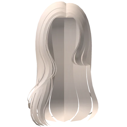 ♡ Light Blonde Elegant Over the Shoulder Hair