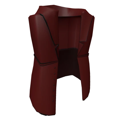 Black Lined 4 Panel Red Suit