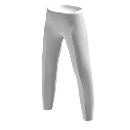 Cute Formal Pants - White