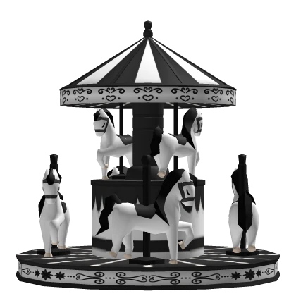 ♡ : soft horse carousel┊black