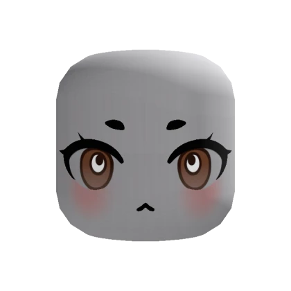 🍀Animated Chibi Vampire Eyes Face (Brown)