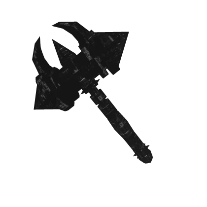 Black Animated Glitch Hammer