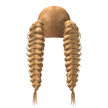 Fishtail braids [Blonde]