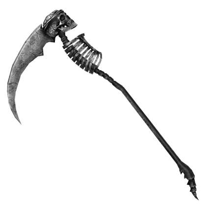 White Undertaker Scythe