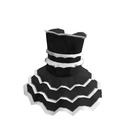 Monochrome Gorgeous Party Dress