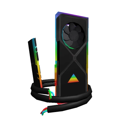 Rainbow Computer Crown