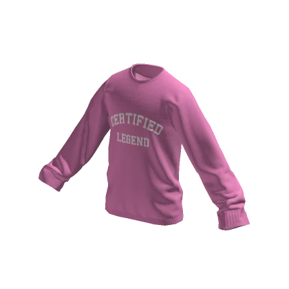 Pink Certified Legend Sweater