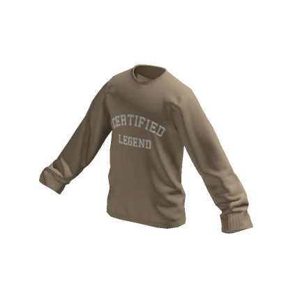 Beige Certified Legend Sweater