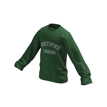 Green Certified Legend Sweater