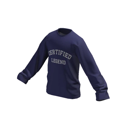 Blue Certified Legend Sweater