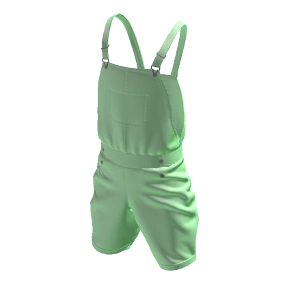 Green Short Overalls