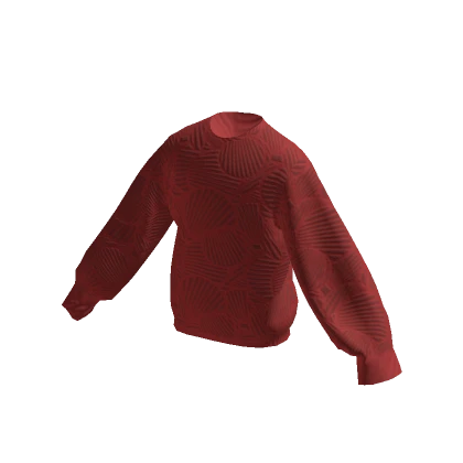 Red Circle Sweater