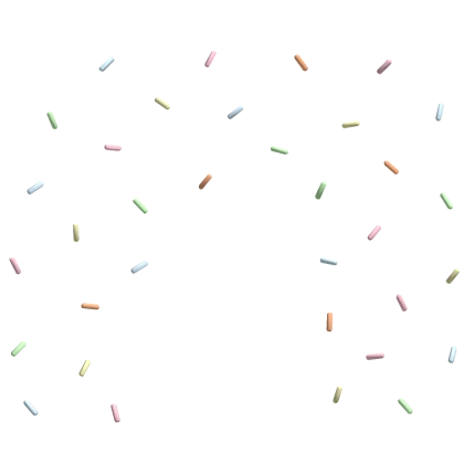 ♡ confetti sprinkles aura