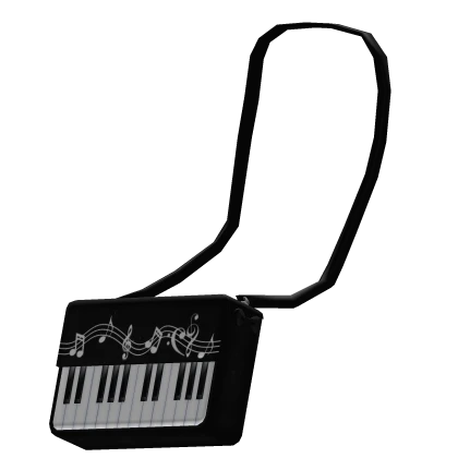 ‧ ˚ ♬ : sweet music life piano crossbody 3.0 bag