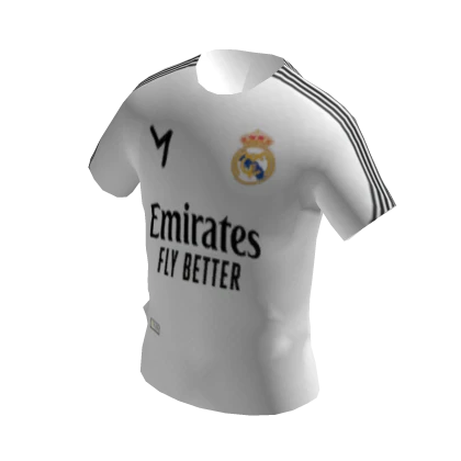 Kylian Mbappe Real Madrid Home Kit Jersey 25/26