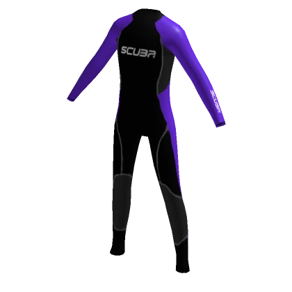 Purple Full Body Swimsuit 