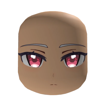 Red Eyes Serious Face