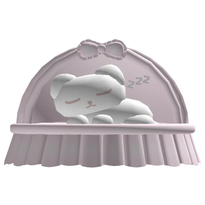 ♡ : pink sleepy kitty pet bed