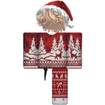 Blonde Christmas Boy Fit