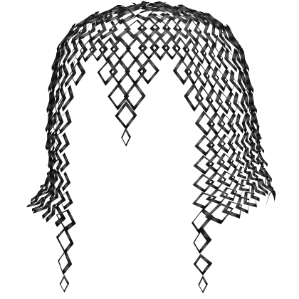 Stainless Steel Chainmail Black Coif