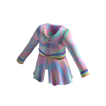 Spring Button Up Jacket - Holo