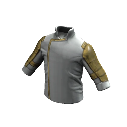 Armored Shirt Gold White