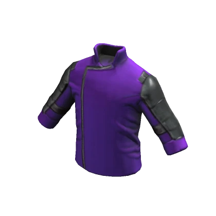 Armored Shirt Silver Purple