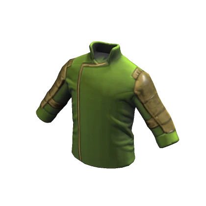 Armored Shirt Gold Green