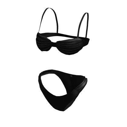 Black Old Money Bikini