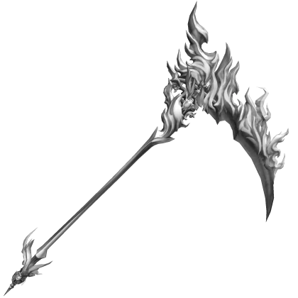 ✅ White Silver Scythe