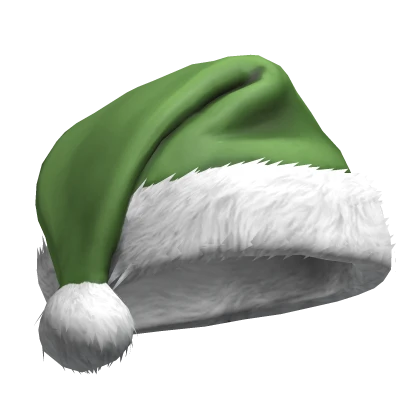 Comfy Green Christmas Santa Hat