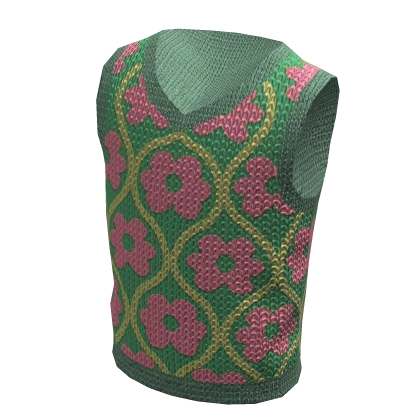 Groovy Flower Vest