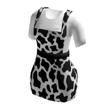 Cow Print Dress