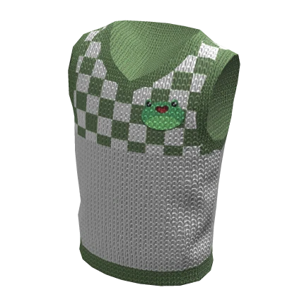 Frog Sweater Vest