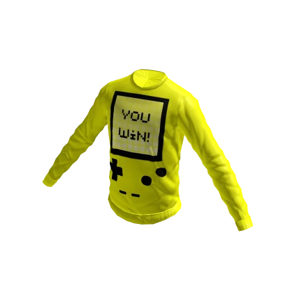 Game Sweater - Yellow