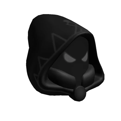 Black Evil Wizard Hood