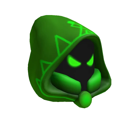 Green Evil Wizard Hood