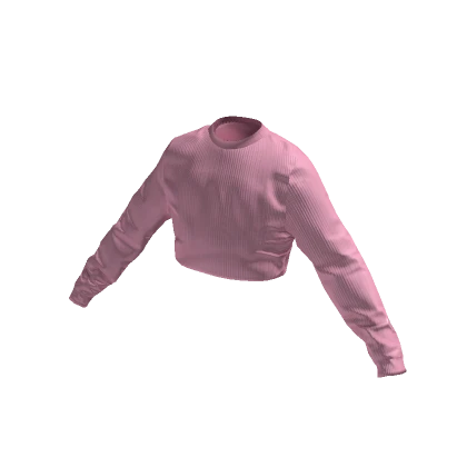 Cropped Pink Sweater