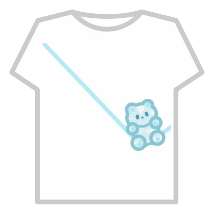 {blue} cute bear bag!